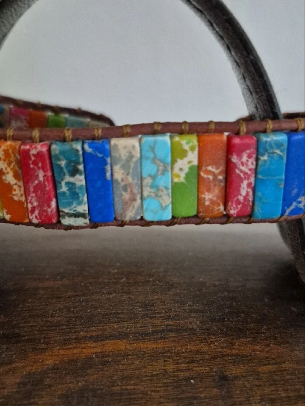 Multicolor Beaded Wrap Bracelet
